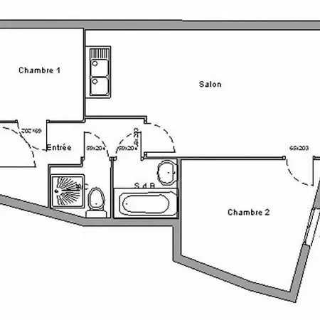 Cosy 6 Pers, Balcon Sud-ouest, Proche Pistes Et Commerces - Fr-1-340-120 Apartment Chamrousse